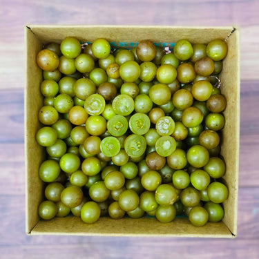 Green Muscadine Grapes Box Tropical Fruit Box